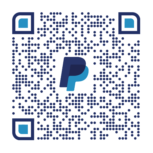 QR-Code to PayPal for Donations to the community.